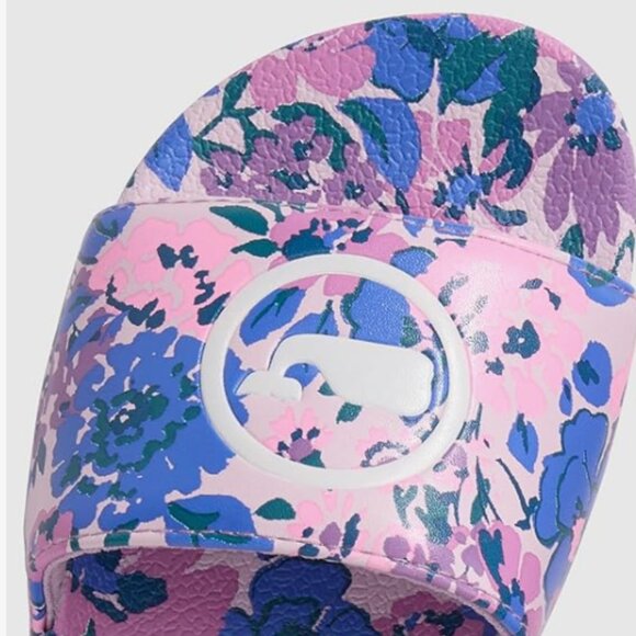 Vineyard Vines Girls Pool Slide in Helen Floral - Picture 2 of 2